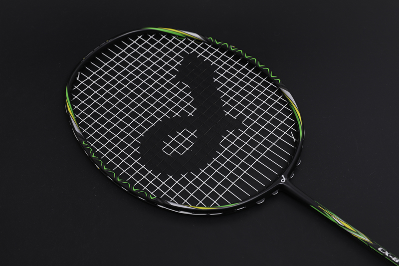 Premium Carbon Badmintonracket CX-B658 Ljusgul