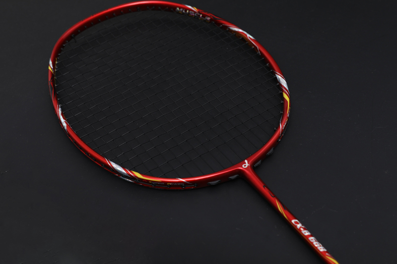 Premium Carbon Badmintonracket CX-B668 Crimson