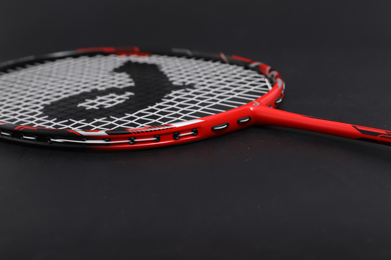 Premium Carbon Badmintonracket CX-B658 Röd