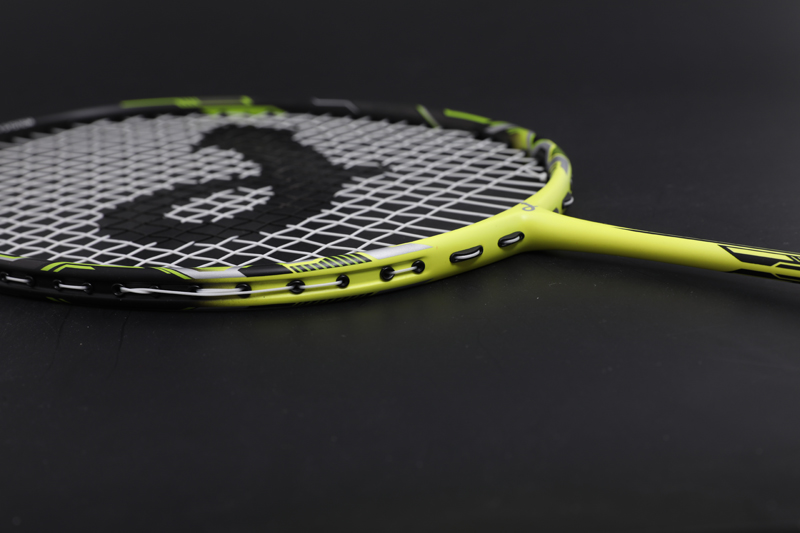 Premium Carbon Badmintonracket CX-B658 Ljusgul